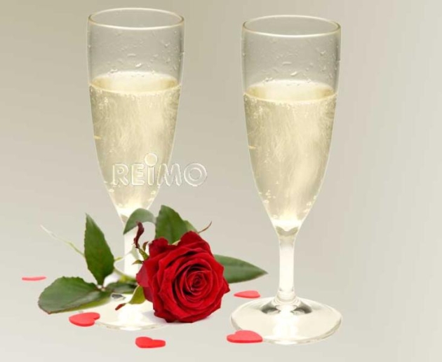 Champagneglas 2 stk.