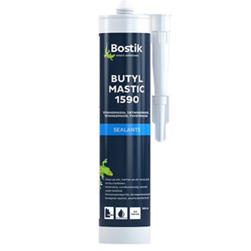 Bostik 1590 Grå / sort butyl fugemasse