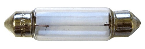Pinolpære 10w 38mm 12v Halogen