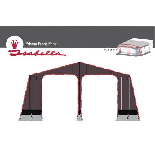 Frontpanel Extra Prisma Beg