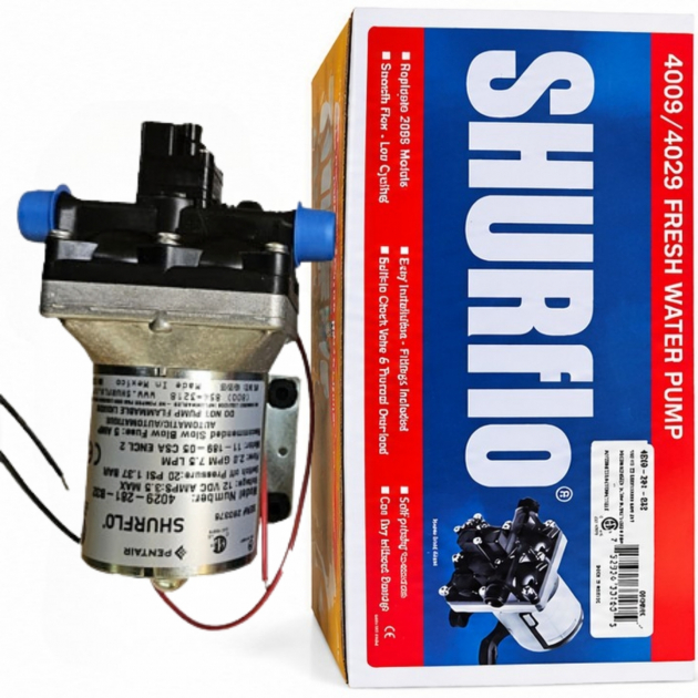 Shurflo Trykpumpe 7l/min