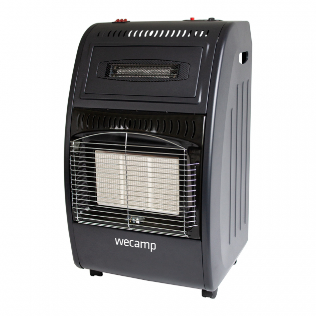 Gaspejs WeCamp med ventilator og elvarme