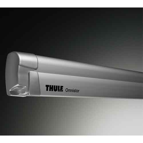 Thule Omnistor 8000 med 230V motor Aluminiumfarvet box