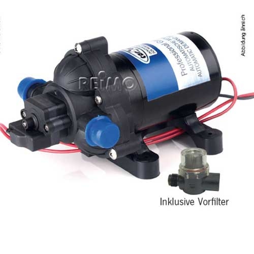 Carbest trykpumpe 12V 10L / min 2.8 bar