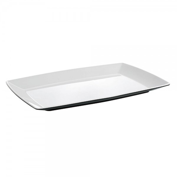 Gimex Tallerken Quadrato B&W 35x25cm