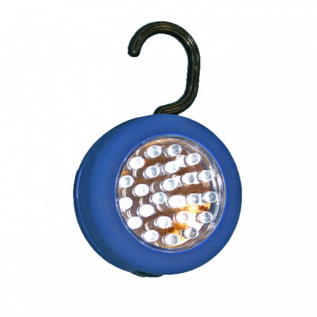 LED Lampe med krog