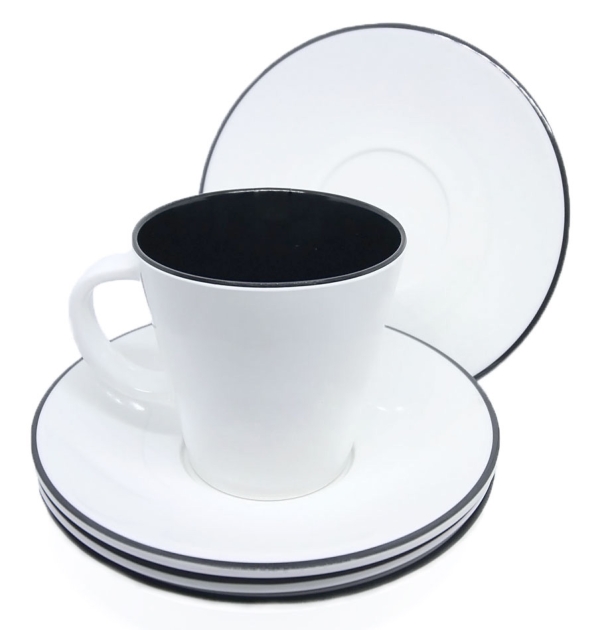 Gimex Kaffefad Linea Black