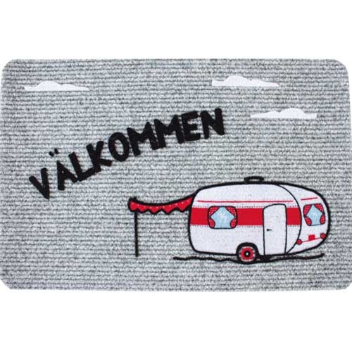 Dørmåtte Velkommmen Caravan 40x60cm