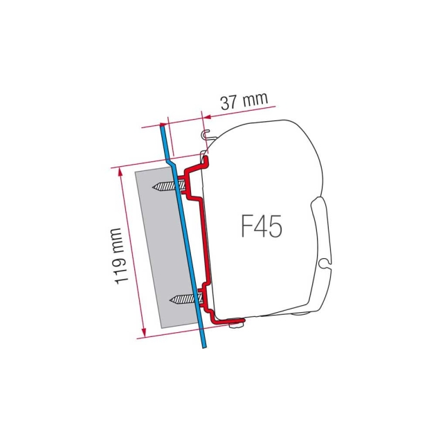 Adaptersæt F45 ford sprinter vw