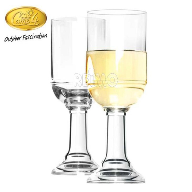 Hvidvinsglas 2-pak 250 ml Camp4