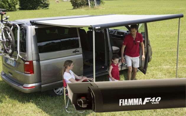 Fiamma F40 Van sort boks tagmontering