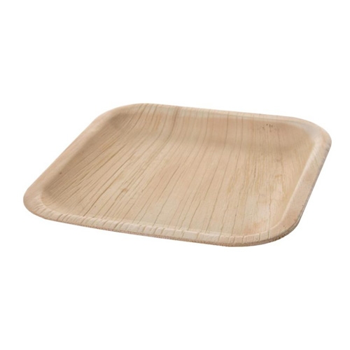 Eco Square engangstallerken, pakke med 6 stk.