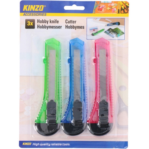 Hobbykniv 3-pak