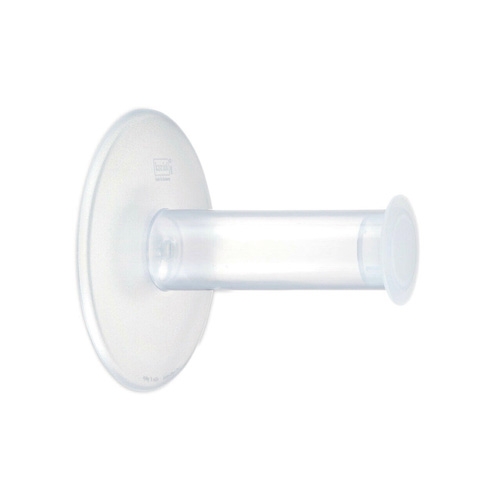 Toiletpapirholder Plug N Roll Transparent