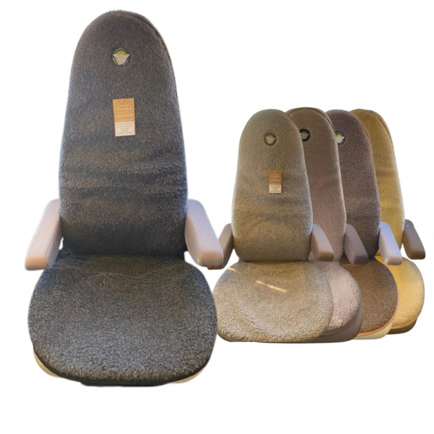 Ullbädden Sædebetræk Garbo 2stk.