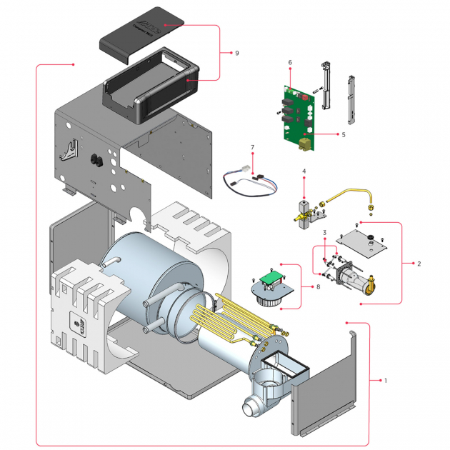  Reservedele Alde Compact 3020