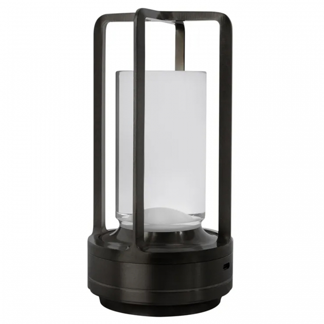 Bordlygte Sort USB-Opladning