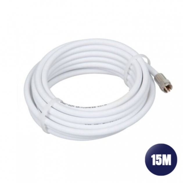 Antennekabel (Lavtapskabel) med SMA-kontakter – 15m