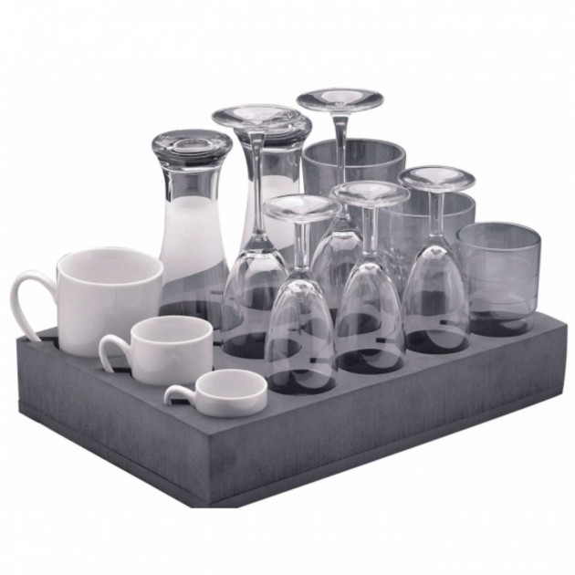 Glas og Krusholder med 13 Rum