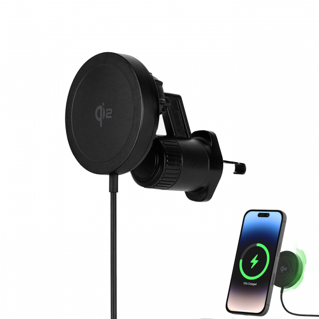 Aqiila Trådløs Oplader inkl. Holder 12V