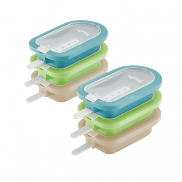 Sæt med 6 Isforme i Sydeuropæisk Design