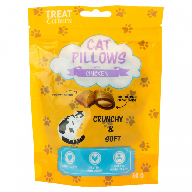 TreatEaters Cat Pillows Kylling