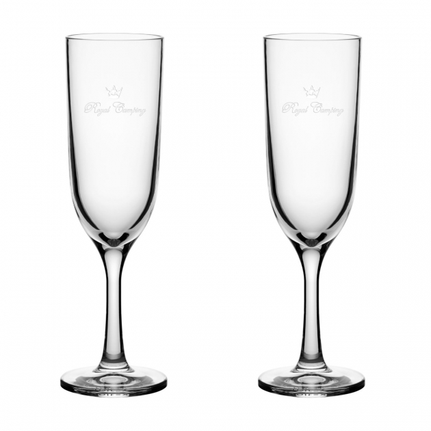 Royal Camping Champagneglas Tritan 17cl 2-Pak