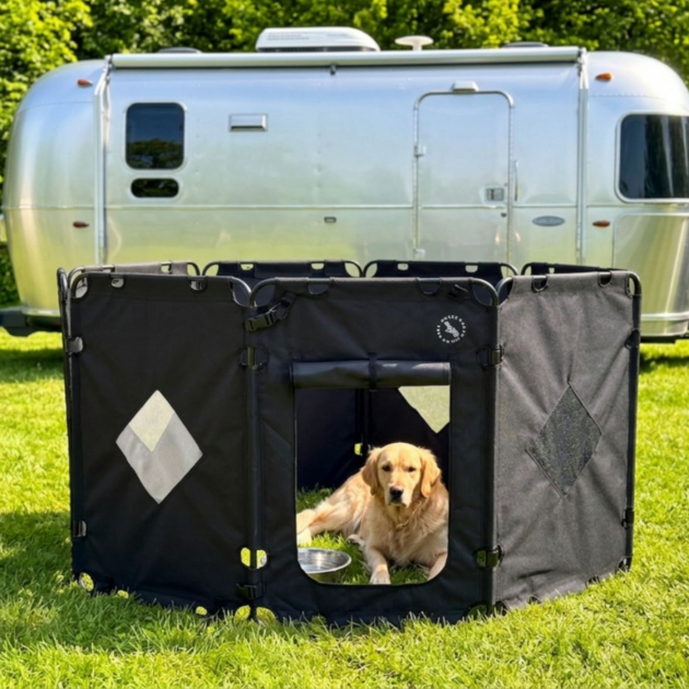 Smart Living Hundegård Sort
