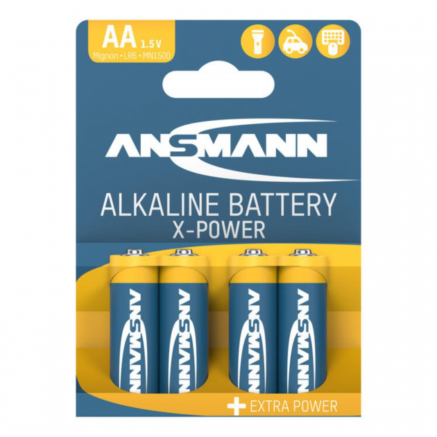 Ansmann X-Power Alkaline Batterier AA 20-pak
