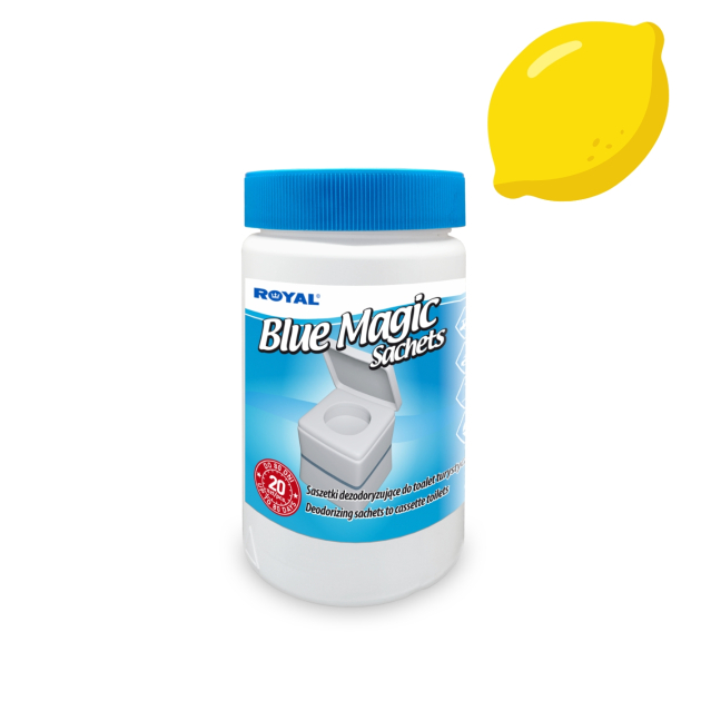 Portionsposer til Kassettetoilet Citron 20 stk.