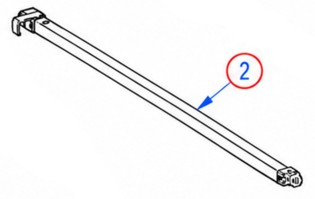 Arm Højre 2,6 m (Pos 2)