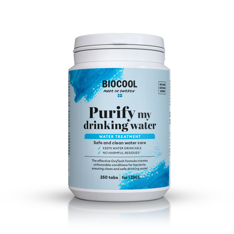 Biocool Purify My Drinking Water i gruppen Vand & Sanitet / Kem / Vand og tank rengøring hos Campmarket (64395)