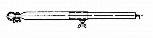 Understøtter Stål 25mm 170-250cm i gruppen Fortelt & Markiser / Tilbehør-Reservedele / Fortelts Tilbehør hos Campmarket (64471)