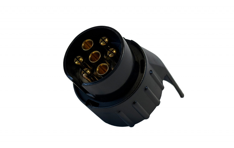Biladapter 7-polet til bil, 13-polet til campingvogn i gruppen Campingvogn og autocamper / Chassis / Movers/Koblingshjælp / Trailer kontakter hos Campmarket (64891)