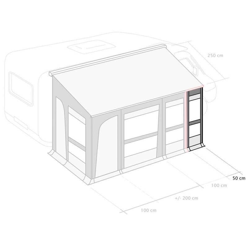 Inaca Dynamic Front 50cm i gruppen hos Campmarket (66154)