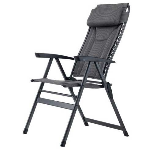 Campingstol Ramses Black Edition WeCamp i gruppen Camping møbler / Stole hos Campmarket (66806)