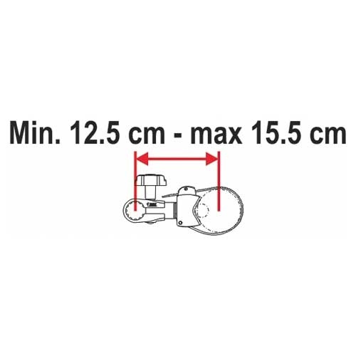 Fiamma Bike Block Pro Blå i gruppen Campingvogn og autocamper / Chassis / Cykelstativ / Tilbehør hos Campmarket (67048)