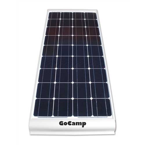 Solcellepanel GoCamp 100W Inkl. MPPT regulator i gruppen Campingvogn og autocamper / El - Elektronik / Solpaneler hos Campmarket (67324)