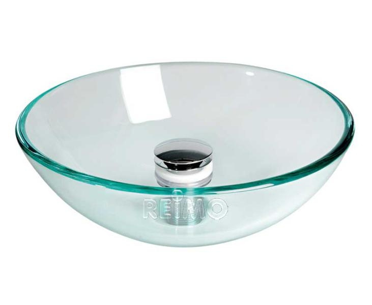 Håndvask i glas Ø 280 mm i gruppen Vand & Sanitet / Vand / Vask & Brusebunde / Håndvask hos Campmarket (67672)