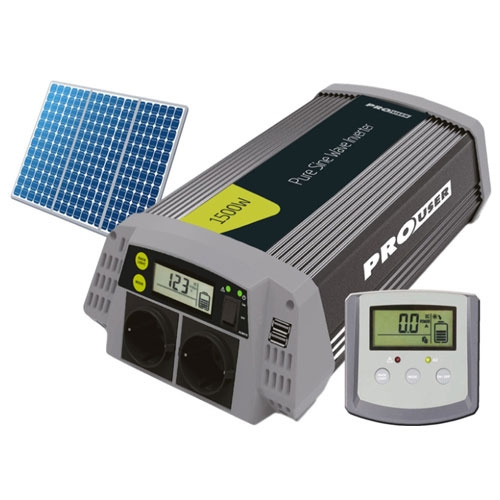 ProUser inverter 12 V 1000 W Pure Sinus i gruppen Campingvogn og autocamper / El - Elektronik / Batterier & Omformere / Inverter & Omformer / 12V Til 230V hos Campmarket (68893)