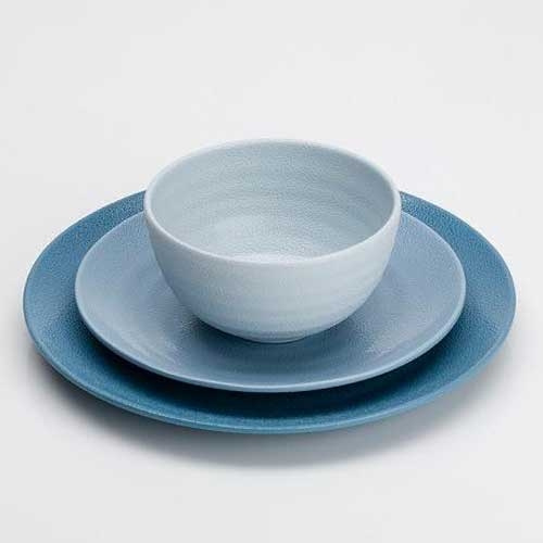 Shades Of Blue bordservice i 12 dele i gruppen Husholdning & Køkken / Servering / Komplette tallerken sæt hos Campmarket (69658)
