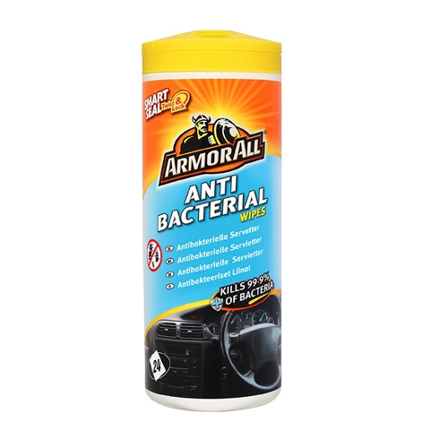 Armor All Antibacterial Wipes i gruppen Husholdning & Køkken / Vask Rengøring & Opvask / Rengøring hos Campmarket (71086)