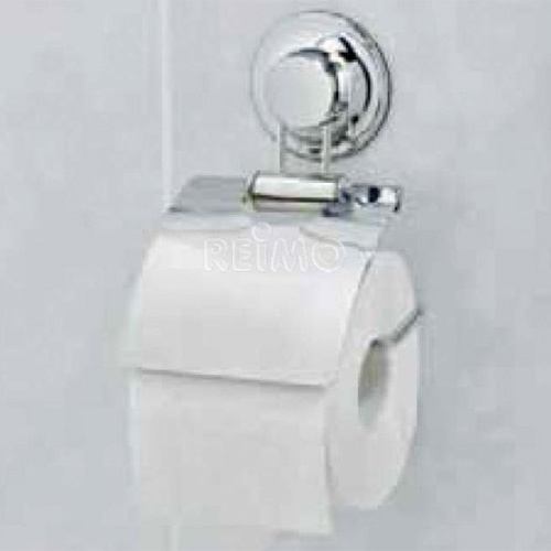 Toiletpapirholder i krom med sugekop i gruppen Vand & Sanitet / Badeværelsesartikler hos Campmarket (71427)