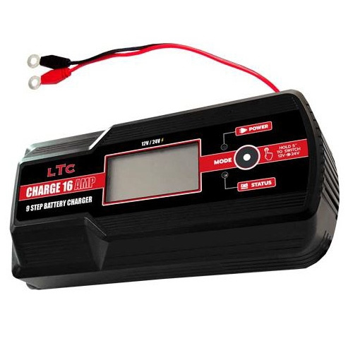 LTC Batterioplader Charge 16 i gruppen Campingvogn og autocamper / El - Elektronik / Batterier & Omformere / Batteriopladere hos Campmarket (71865)