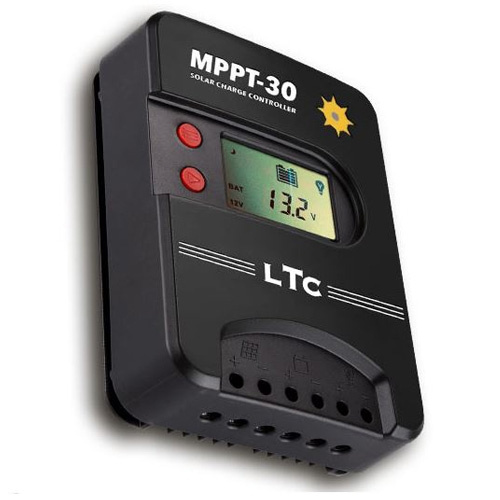 LTC Regulator MPPT 30Amp Med Display i gruppen Campingvogn og autocamper / El - Elektronik / Solpaneler / Tilbehør hos Campmarket (71866)