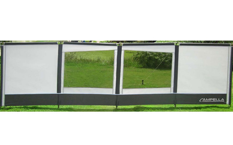 Campella vindbeskyttelse 460x130 med vindue i gruppen Fortelt & Markiser / Læghegn hos Campmarket (72748)