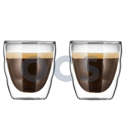 Bodum Espressokopper 8cl 2-p i gruppen Husholdning & Køkken / Glas / Krus og kaffekopper hos Campmarket (73476)