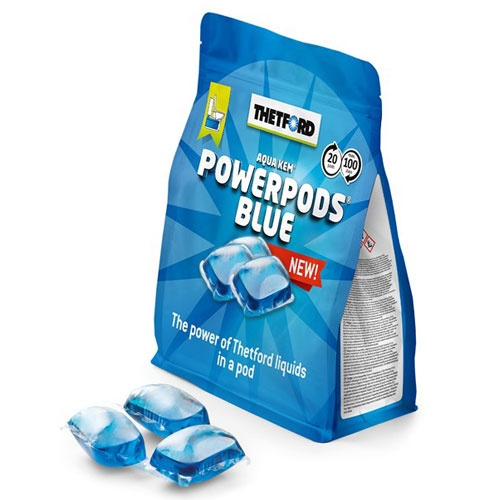 Thetford PowerPods Blue i gruppen Vand & Sanitet / Kem / Kemikalier og tilbehør hos Campmarket (73658)