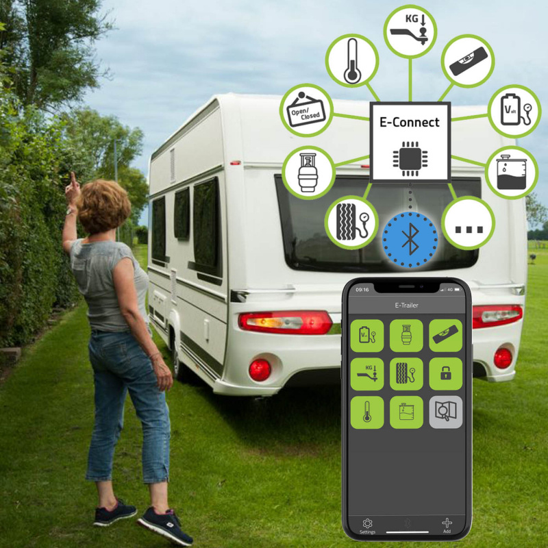 Smart-Trailer E-Connect Grundpakke i gruppen Campingvogn og autocamper / El - Elektronik / Smart hjælpemiddel hos Campmarket (73872)