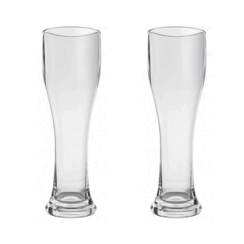 Gimex Weissbier glas 2-pak i gruppen Husholdning & Køkken / Glas / Øl glas hos Campmarket (75569)